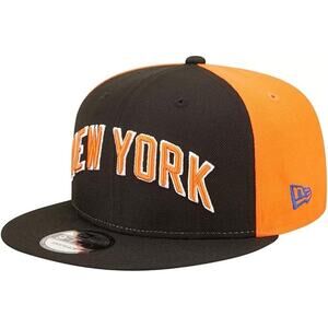 New Era NY New York Knicks 9FIFTY 2022/2023 City Edition Snapback Cap, Adjustabl